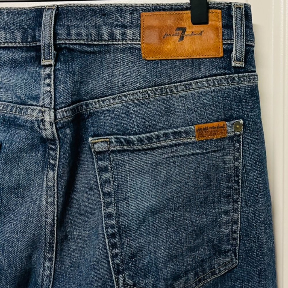 7 For All Mankind "Paxtyn" Jeans - Skinny Fit - 30" x 30" *Raw Hem*